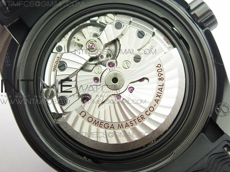 Planet Ocean 45.5mm Deep Black Real Ceramic VSF 1:1 Best Edition on Black Nylon Strap A8906 Super Clone